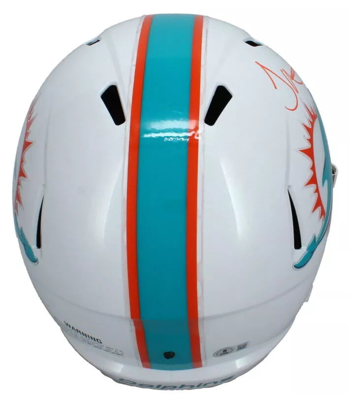 Tyreek Hill Autographed Miami Dolphins Speed Full Size Helmet Beckett Witnessed