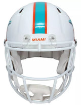 De'Von Achane Autographed Miami Dolphins Speed Authentic Helmet Beckett Witnessed