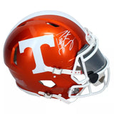 Peyton Manning Autographed Tennessee Volunteers Flash Speed Authentic Helmet with Visor Fanatics