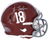 Josh Jobe Autographed Alabama Crimson Tide Speed Mini Helmet Fanatics