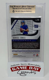 Daniel Jones New York Giants 2019 Panini Prizm NFL Red, White & Blue #302 RC BGS 9.5 GEM MINT