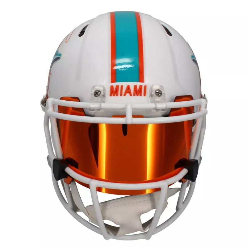 Tyreek Hill Autographed Miami Dolphins Speed Authentic Helmet w/Visor & 3D Bumpers Beckett Witnessed