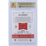 Joe Burrow Autographed/Inscribed "2020 #1 Pick" Cincinnati Bengals 2020 Panini Chronicles #PA-1 Beckett Fanatics Witnessed Authenticated 9.5/10 Rookie Card