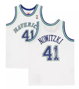 Dirk Howitzki Autographed Dallas Mavericks White Nike 1998 Swingman Jersey Fanatics