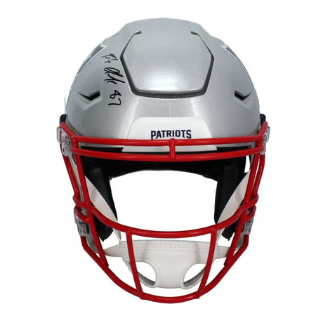 Tom Brady / Rob Gronkowski Dual Autographed New England Patriots Speedflex Authentic Helmet Fanatics