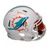 Tyreek Hill Autographed Miami Dolphins Speed Authentic Helmet w/Visor & 3D Bumpers Beckett Witnessed