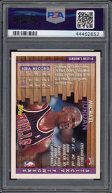 MICHAEL JORDAN 1996 TOPPS SEASONS BEST #18 Bulls EX MINT 6