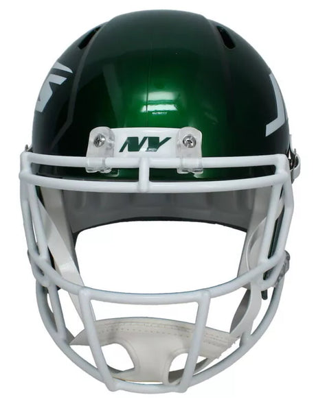 Garrett Wilson Autographed New York Jets 2024 Speed Full Size Helmet Fanatics