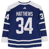 AUSTON MATTHEWS Autographed Toronto Maple Leafs 22-23 Adidas Reverse Retro Jersey FANATICS