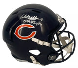 Caleb Williams Autographed/Inscribed "2024 #1 Pick" Chicago Bears Speed Full Size Helmet Fanatics