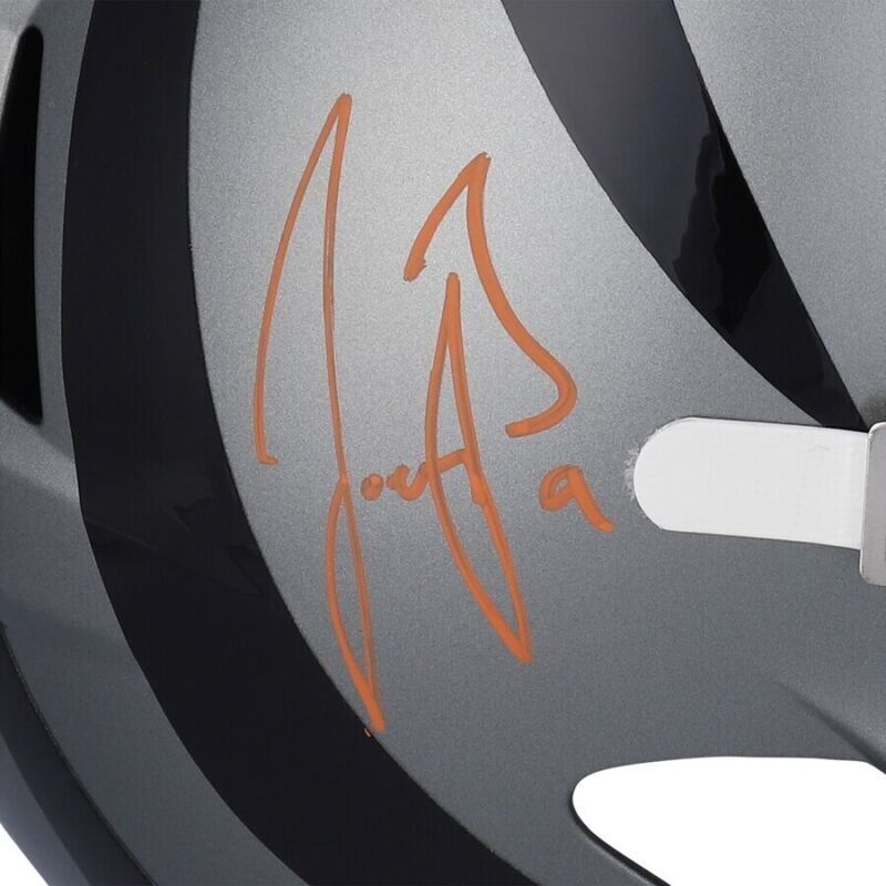 Joe Burrow Autographed Cincinnati Bengals Flash Speed Full Size Helmet Fanatics