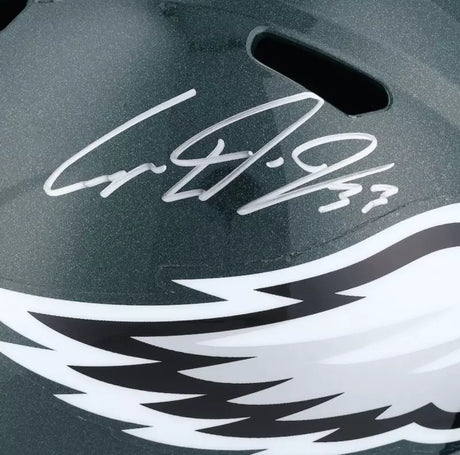 Cooper Dejean Autographed Philadelphia Eagles Speed Full Size Helmet Fanatics