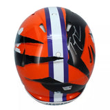 Trevor Lawrence Autographed Jacksonville Jaguars/Clemson Tigers ECC Custom Ripped Speed Authentic Helmet Fanatics