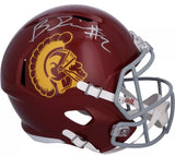 Brenden Rice Autographed USC Trojans Speed Full Size Helmet Fanatics