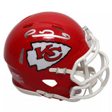 Patrick Mahomes Autographed Kansas City Chiefs SB LVIII Champions Logo Speed Mini Helmet Fanatics