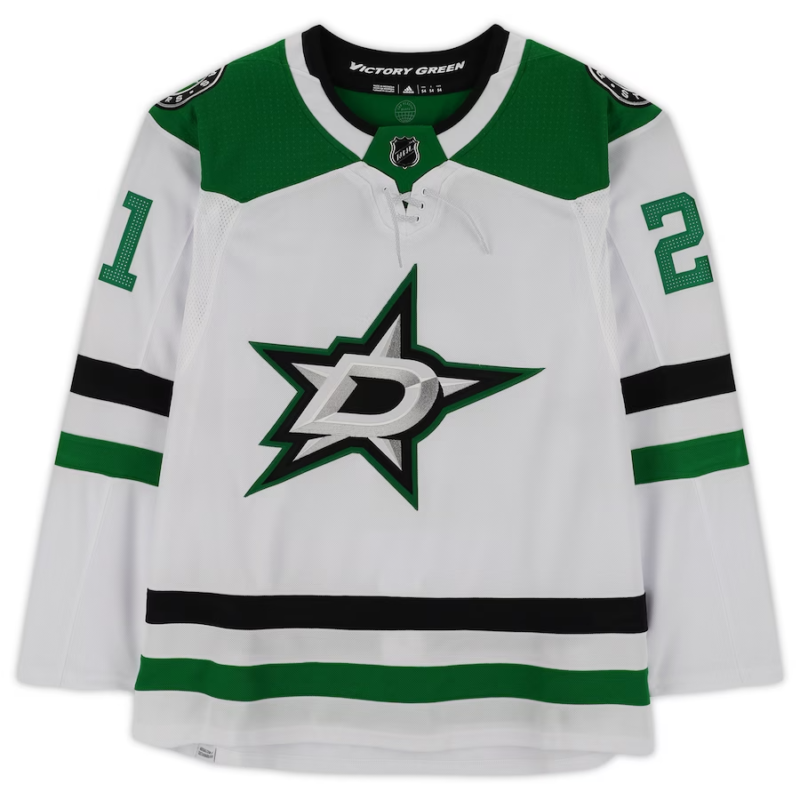 Jason Robertson Autographed Dallas Stars White Adidas Authentic Jersey Fanatics