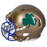 Kyren Williams Autographed Los Angeles Rams/Notre Dame Fighting Irish ECC Custom Painted Rip Speed Authentic Helmet Beckett Witnessed