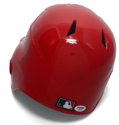 Mike Trout Autographed Los Angeles Angels Hand Painted Batting Helmet PSA/DNA