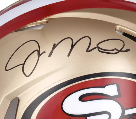 Joe Montana Autographed San Francisco 49ers Speed Authentic Helmet Fanatics