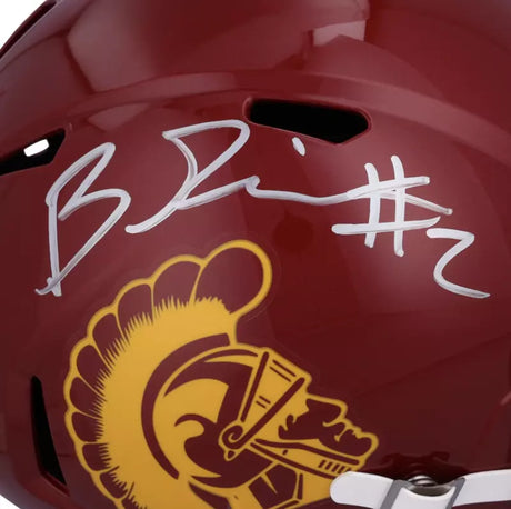 Brenden Rice Autographed USC Trojans Speed Full Size Helmet Fanatics