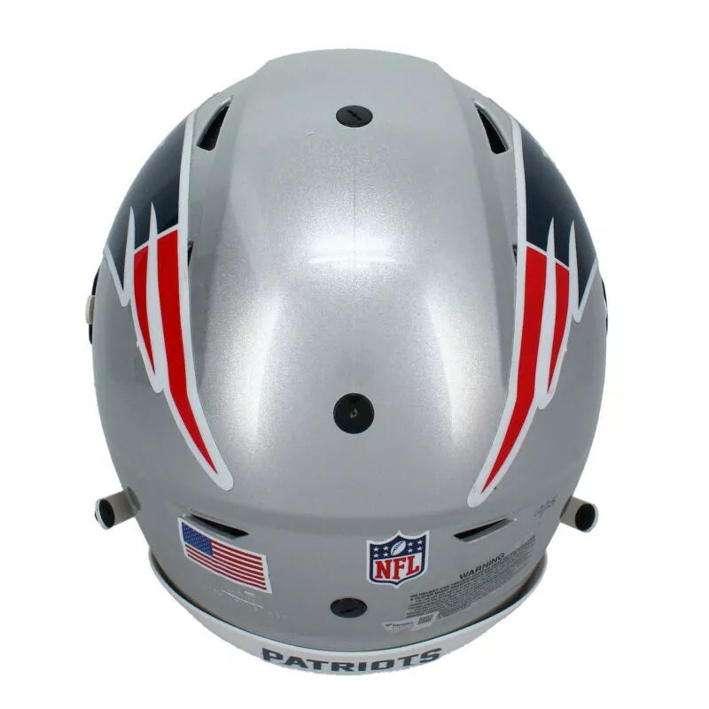 Tom Brady Autographed/Inscribed "LFG" New England Patriots Speedflex Authentic Helmet LE 25