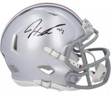 Jaxon Smith-Njigba Autographed Ohio State Buckeyes Speed Mini Helmet Fanatics