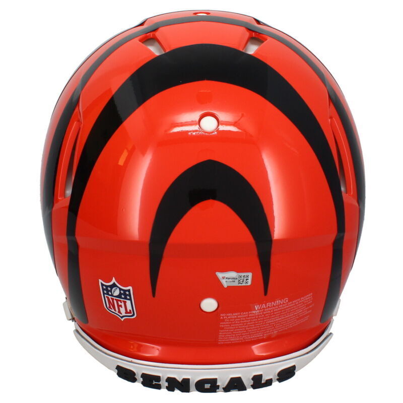 Joe Burrow Autographed Cincinnati Bengals Speed Authentic Helmet w/Visor & 3D Bumpers Fanatics