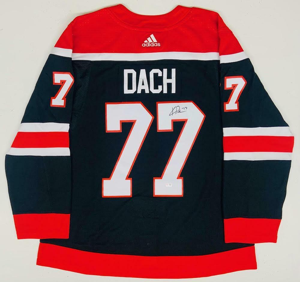 KIRBY DACH Autographed Chicago Blackhawks Reverse Retro Jersey FANATICS