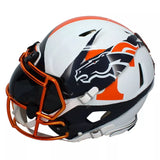 Peyton Manning Autographed Denver Broncos/Tennessee Volunteers ECC Custom "Ripped" Helmet Fanatics