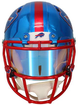 Josh Allen Autographed Buffalo Bills Chrome Speed Authentic Helmet Signed In Red LE 1/17 GDL/Beckett Witnessed