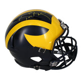 Tom Brady Autographed Michigan Wolverines Speed Full Size Helmet Fanatics