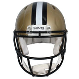 Rashid Shaheed Autographed/Inscribed "WHO DAT!" New Orleans Saints Speed Authentic Helmet Beckett Witnessed