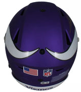 Adrian Peterson Autographed/Inscribed "07 OROY" Minnesota Vikings Speedflex Authentic Helmet Beckett Witnessed