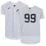 Aaron Judge Autographed/Multi-Inscribed "AL Rec 62 HR 16th Yankee Captain" New York Yankees Nike White Pinstripe Authentic Jersey Fanatics LE 16 (GDL Exclusive)