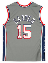 Vince Carter Autographed New Jersey Nets Gray Mitchell & Ness 2004-05 Authentic Jersey Fanatics