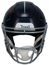 Will Levis Autographed (in Red) Tennessee Titans Speedflex Authentic Helmet LE 1/25 Fanatics