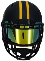 Brett Favre Autographed Green Bay Packers GDL/FSM Custom Painted Black/Yellow Speed Authentic Helmet Radtke/Beckett