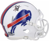 Keon Coleman Autographed Buffalo Bills Speed Mini Helmet Fanatics