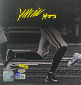 Kyren Williams Autographed Los Angeles Rams "Stiff Arm" 11" x 14" Spotlight Photograph LE 50/50 GDL & Beckett Witnessed