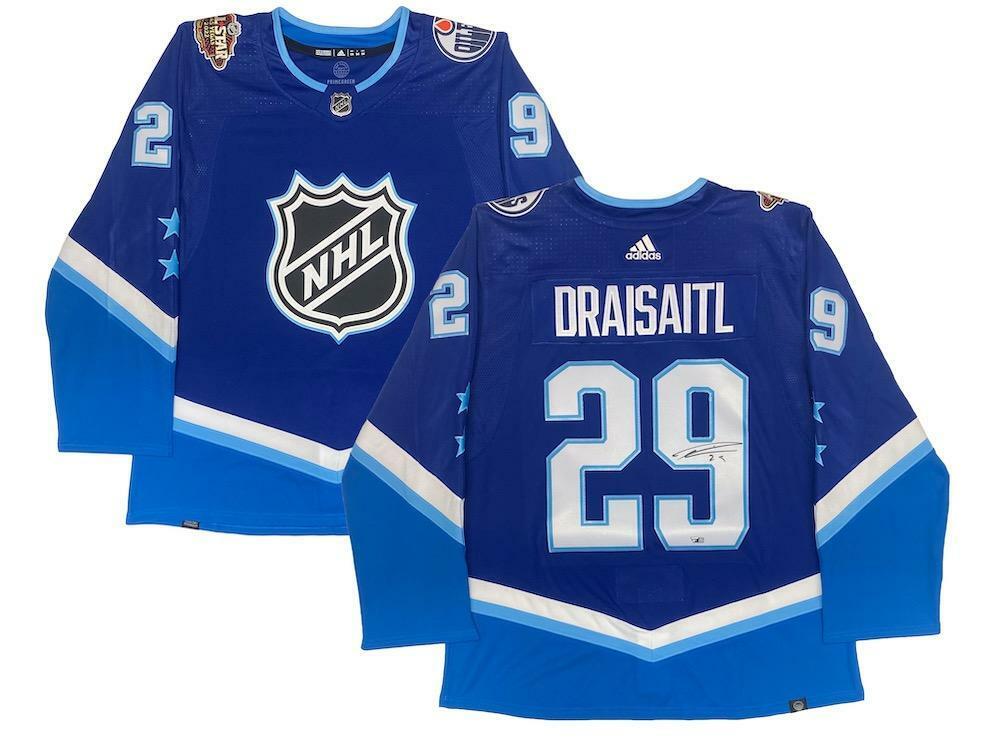 LEON DRAISAITL Autographed 2022 NHL All-Star Game Authentic Jersey FANATICS