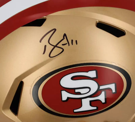 Brandon Aiyuk Autographed San Francisco 49ers Speed Full Size Helmet Fanatics