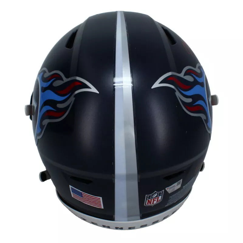 Will Levis Autographed (in Red) Tennessee Titans Speedflex Authentic Helmet LE 25 Fanatics