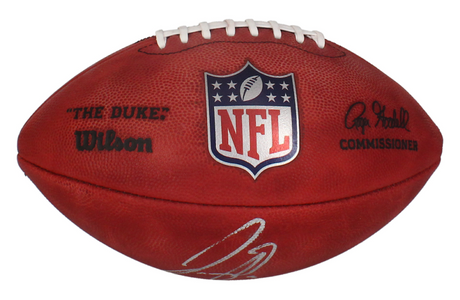 JOE BURROW Autographed Cincinnati Bengals Authentic Duke NFL Football FANATICS