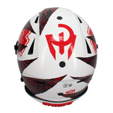 Patrick Mahomes Autographed Kansas City Chiefs/Texas Tech Red Raiders "Mash-up" Custom Hand-Painted Speedflex Authentic Helmet Becket Witnessed