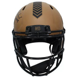 Rashid Shaheed Autographed New Orleans Saints 2023 Salute to Service Speed Authentic Helmet Beckett Witnessed