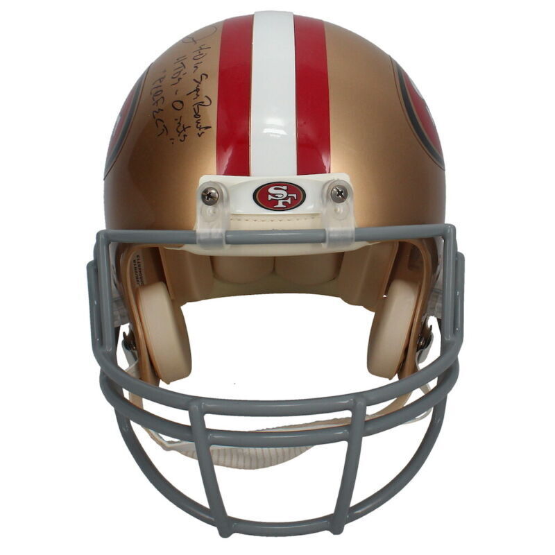 Joe Montana Autographed/Multi-Inscribed San Francisco 49ers "Joe Cool" Proline Authentic Helmet Steiner LE 13/16