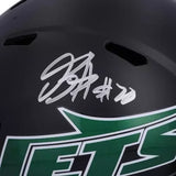 Breece Hall Autographed New York Jets Black 2024 Alternate #1 Speed Full Size Helmet Fanatics