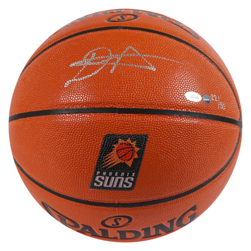 DEANDRE AYTON Autographed Phoenix Suns Logo Game Ball Series Spalding Basketball Limited Edition of 50 GAME DAY LEGENDS & STEINER