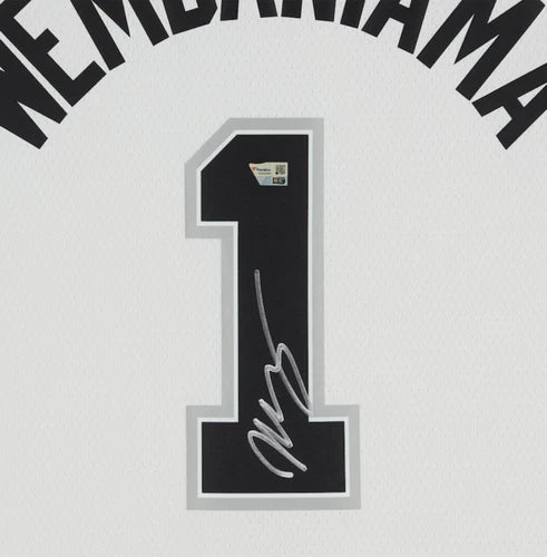 Victor Wembanyama Autographed San Antonio Spurs White Nike Association Edition Swingman Jersey Fanatics