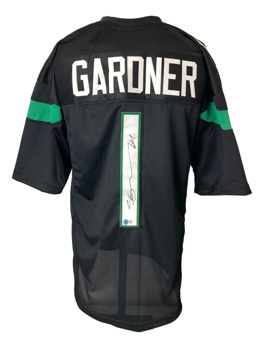 Ahmad Sauce Gardner New York Signed Black Football Jersey BAS - Sports Integrity